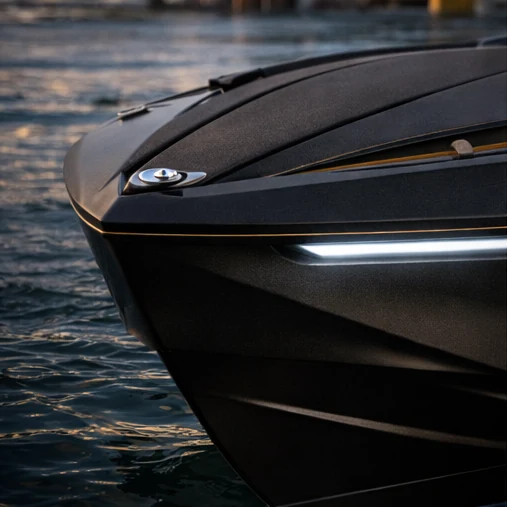 SMT Yacht gövde ve aydınlatma detayı